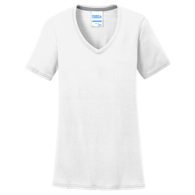 Ladies Spangle V-Neck Shirt Thumbnail